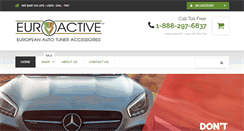 Desktop Screenshot of euroactiveparts.com